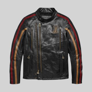 Harley Davidson Herren-Arteria-Lederjacke