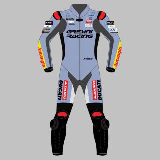 Alex Marquez Ducati Rennanzug Team Gresini MotoGP 2025