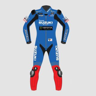 Alex Rins Suzuki Fahrradleder MotoGP 2022