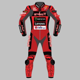 Alvaro Bautista Ducati Lederkombi WSBK 2024