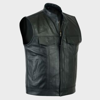 Anarchy Motorrad Premium Lederweste