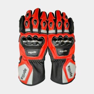 Aprilia Biker-Lederhandschuhe