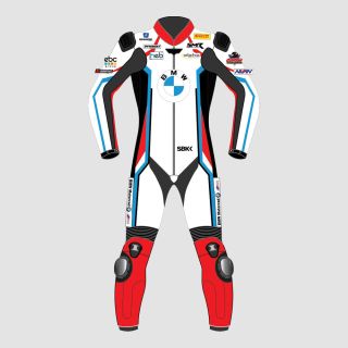 BMW Motorrad Scott Redding WSBK 2022 Leder-Rennanzug