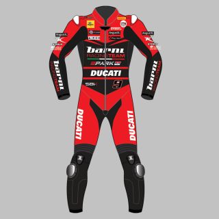 Danilo Petrucci Ducati Rennanzug Barni WSBK 2024