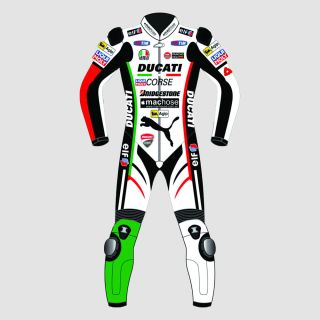 Ducati MotoGP Racing Lederkombi