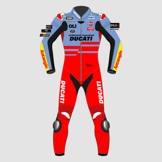Fabio Di Giannantonio MotoGP 2023 Ducati Rennanzug