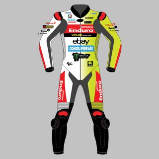 Fabio Di Giannantonio VR46 Pertamina Enduro 2024 MotoGP Rennanzug
