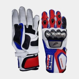 Honda HRC Motorrad-Lederhandschuhe