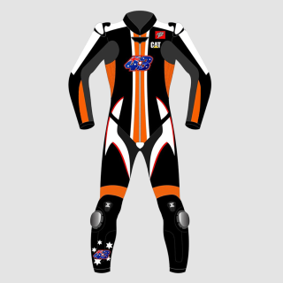 Jack Miller CAT Wintertest 2023 Lederkombi