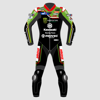 Jonathan Rea WSBK 2023 Kawasaki-Rennanzug