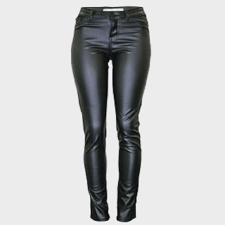 Modehose aus Schafsleder