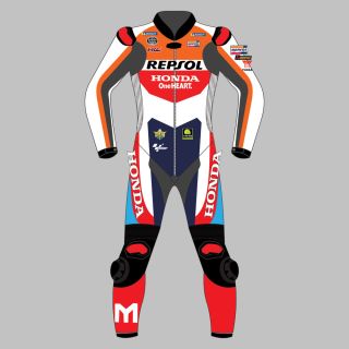 Luca Marini Honda Repsol Motorradanzug MotoGP 2024