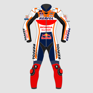 Marc Márquez Honda Repsol Rennanzug MotoGP 2023