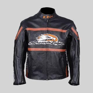 Herren Harley Davidson Raceway Screamin Eagle Lederjacke