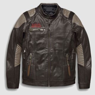 Harley Davidson Herren Exhort Lederjacke