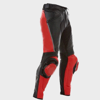 Motorradhose aus Leder