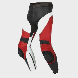 Motorradfahrer Lederhose