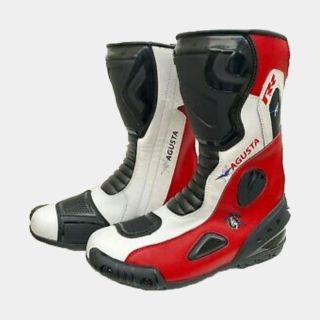 MV Agusta Motorrad Lederstiefel