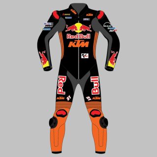 Pedro Acosta KTM Motorradanzug Wintertest 2024