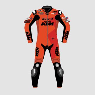 Raul Fernandez Tech3 KTM Leder-Rennanzug MotoGP 2022