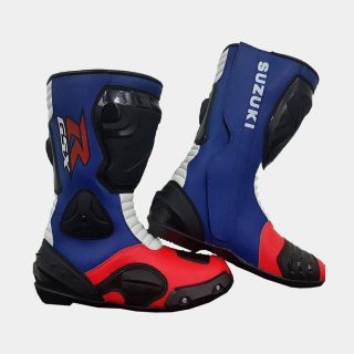 Suzuki GSXR Motorrad Lederstiefel