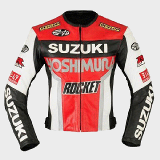 Suzuki Yoshimura Lederjacke