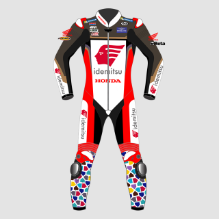 Takaaki Nakagami Honda 2023 MotoGP-Rennanzug