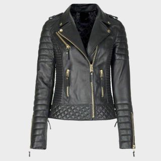 Damenmode Lederjacke