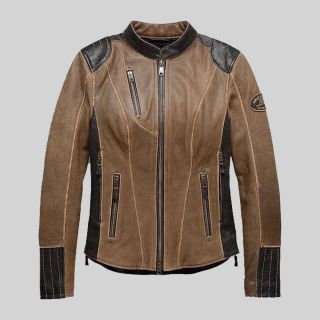 Damen Lederjacke HD Triple Vent System Gallun